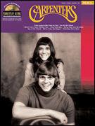 Carpenters piano sheet music cover